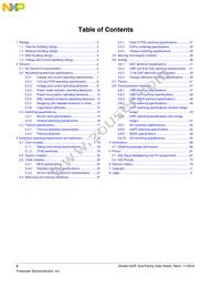 MK22FN1M0VLQ12 Datasheet Page 4