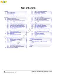 MK22FN1M0VMC12 Datasheet Page 4