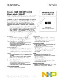 MK22FN256CAH12R Datasheet Cover