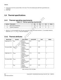 MK22FN256CAH12R Datasheet Page 20