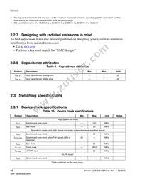 MK22FN256VLL12R Datasheet Page 18