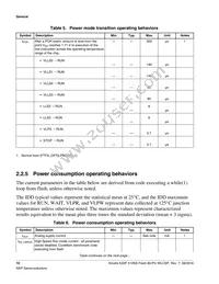 MK22FN512CBP12R Datasheet Page 10