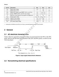 MK24FN256VDC12 Datasheet Page 6