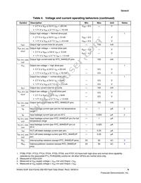 MK24FN256VDC12 Datasheet Page 9
