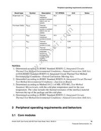 MK24FN256VDC12 Datasheet Page 19