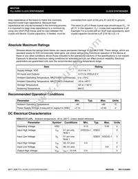 MK2703BSILFTR Datasheet Page 3