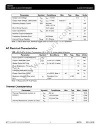 MK2703STR Datasheet Page 4