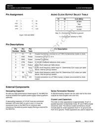 MK2704STR Datasheet Page 2