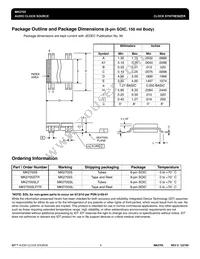 MK2705STR Datasheet Page 6