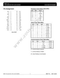 MK2771-16RTR Datasheet Page 2