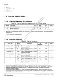 MK27FN2M0AVMI15 Datasheet Page 22