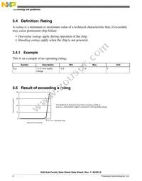 MK30DN512ZVLK10 Datasheet Page 6