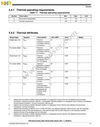 MK30DN512ZVLL10 Datasheet Page 21