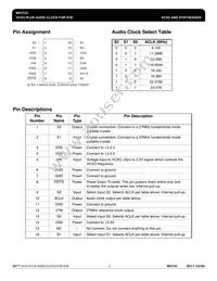 MK3722GTR Datasheet Page 2