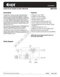 MK3724GTR Datasheet Cover