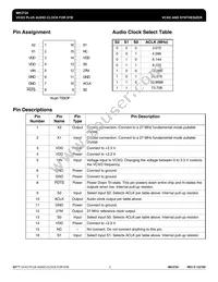 MK3724GTR Datasheet Page 2