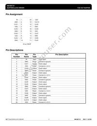 MK3807-01RITR Datasheet Page 2
