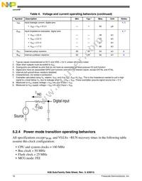 MK40DN512VLK10 Datasheet Page 16