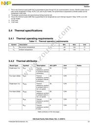 MK40DN512VLK10 Datasheet Page 23