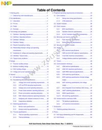 MK40DN512ZVLL10 Datasheet Page 2