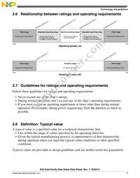 MK40DX128ZVLQ10 Datasheet Page 9