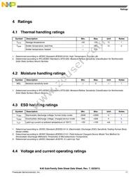 MK40DX128ZVLQ10 Datasheet Page 11