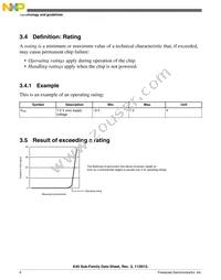 MK40DX256VLH7 Datasheet Page 6