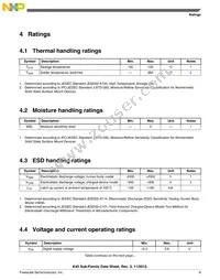 MK40DX256VLH7 Datasheet Page 9