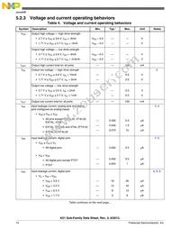 MK51DN512CLL10 Datasheet Page 14