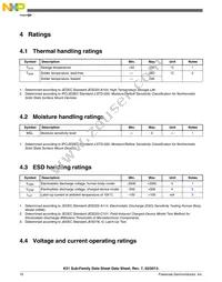 MK51DN512ZCLL10 Datasheet Page 10