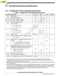 MK51DN512ZCMC10 Datasheet Page 12