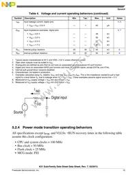 MK51DN512ZCMC10 Datasheet Page 15