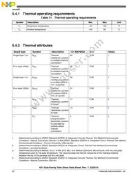 MK51DN512ZCMC10 Datasheet Page 22