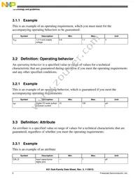 MK51DX128CLH7 Datasheet Page 6