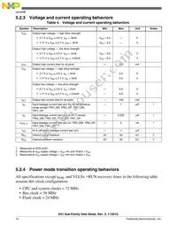 MK51DX256CLK7 Datasheet Page 14