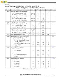 MK51DX256CLL10 Datasheet Page 14