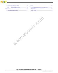 MK52DN512ZCMD10 Datasheet Page 4