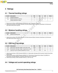 MK52DN512ZCMD10 Datasheet Page 11