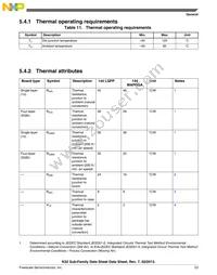 MK52DN512ZCMD10 Datasheet Page 23