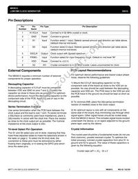 MK5812STR Datasheet Page 3