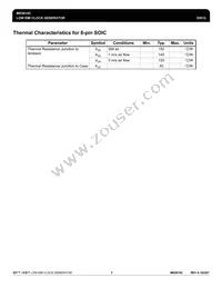 MK5814CMLF Datasheet Page 6