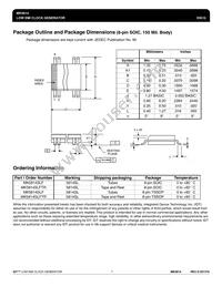 MK5814SLFTR Datasheet Page 7