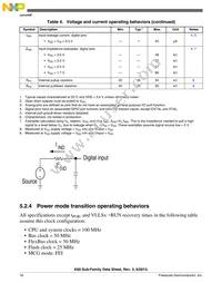 MK60DN256VMC10 Datasheet Page 16