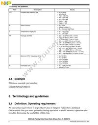 MK60DN512ZVMC10 Datasheet Page 6