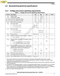 MK60DN512ZVMC10 Datasheet Page 13