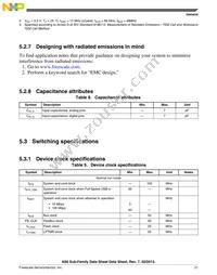 MK60DN512ZVMC10 Datasheet Page 21