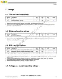MK60DX256VMD10 Datasheet Page 11