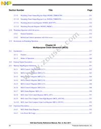 MK60DX256ZVLL10 Datasheet Page 20