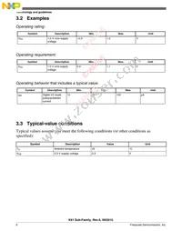 MK61FN1M0CAA12R Datasheet Page 6