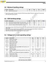 MK61FN1M0VMJ15 Datasheet Page 9